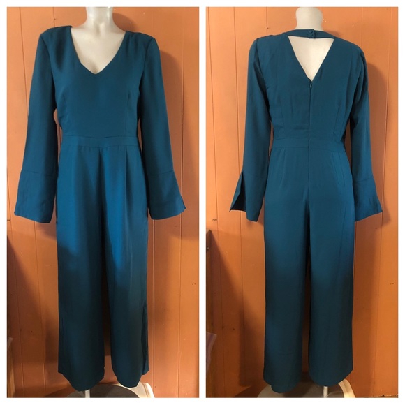 NWT J.O.A. Green Jumpsuit S - Picture 2 of 14
